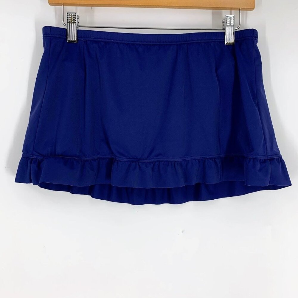 Title Nine Women's Pickleball Tennis Gold Stretch Lined Skort Size M